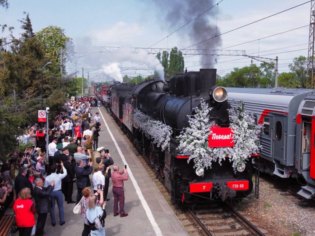 Ретропоезд «эшелон Победы»