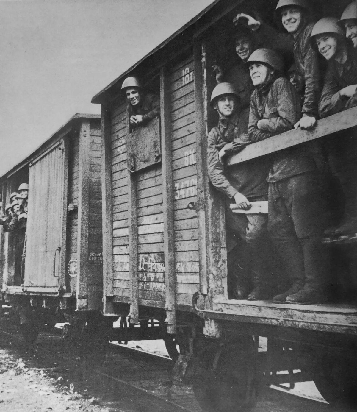 Вагон Теплушка Великой Отечественной войны