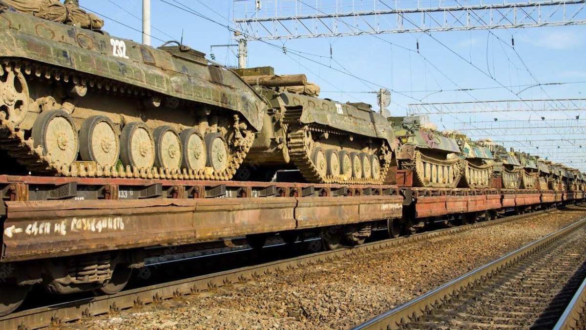 Танки на ЖД платформе