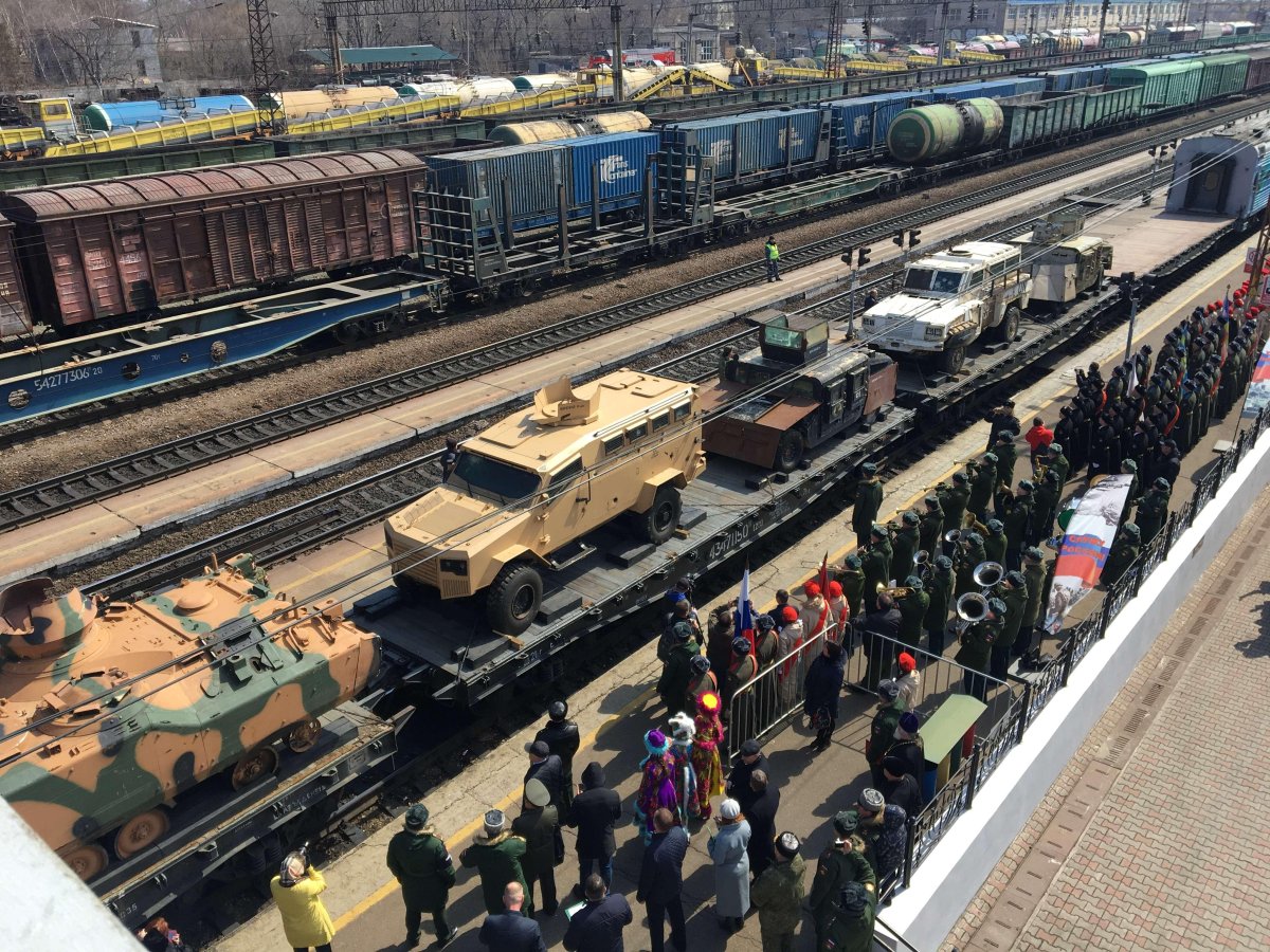 Поезд сирийский эшелон