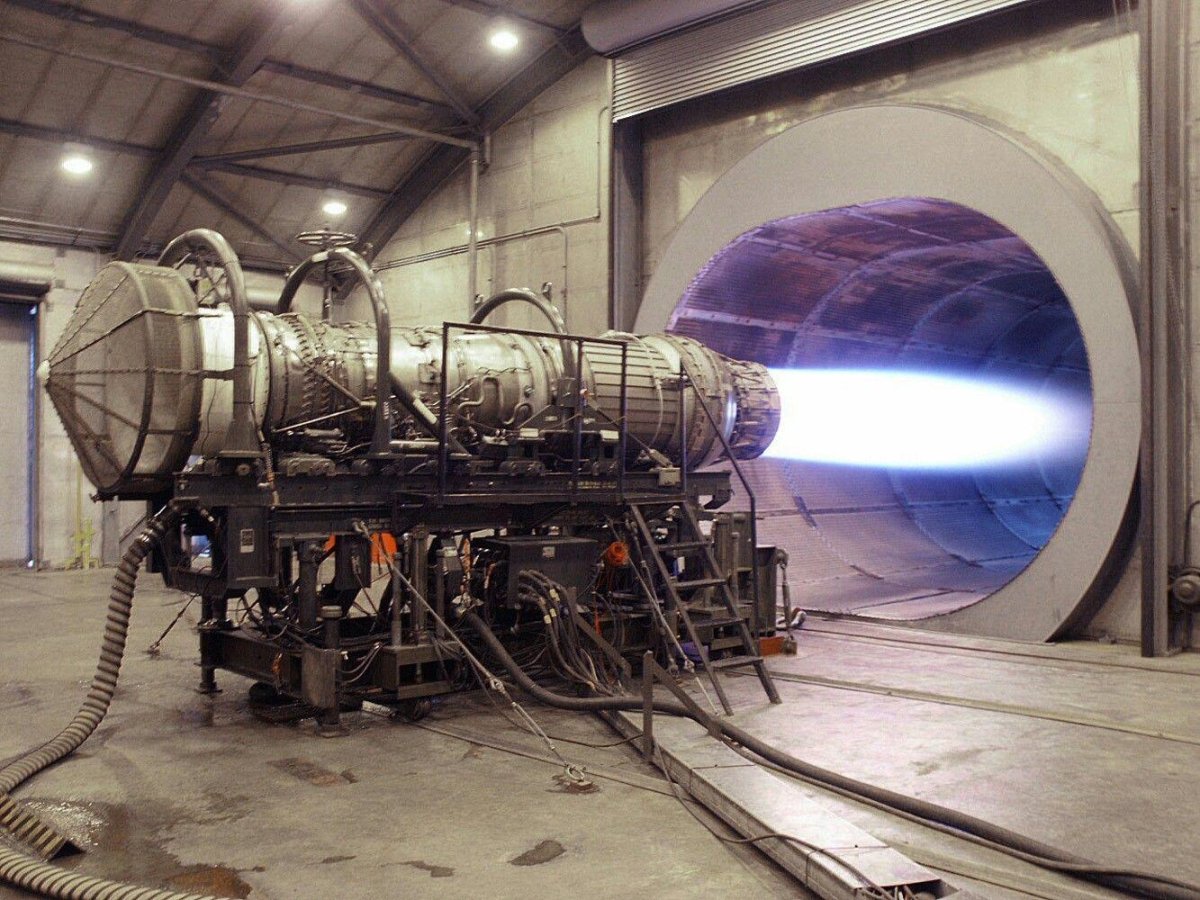 Испытательный стенд для ТРД