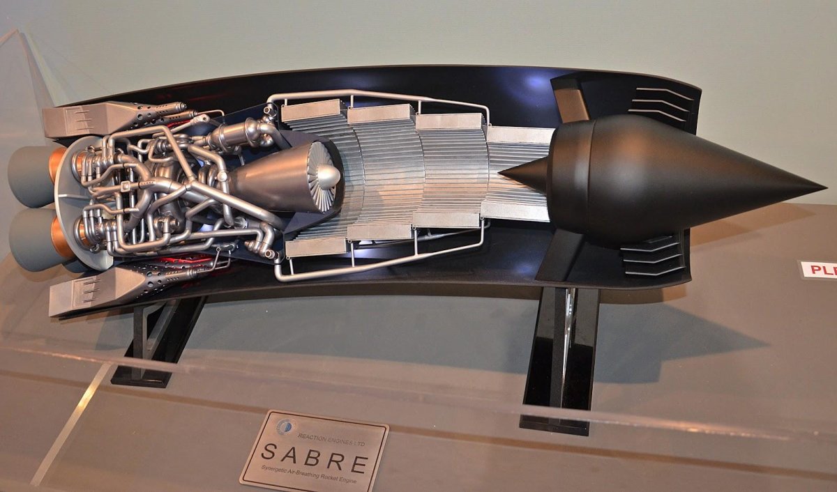 ТРД + прямоточный воздушно-реактивный двигатель