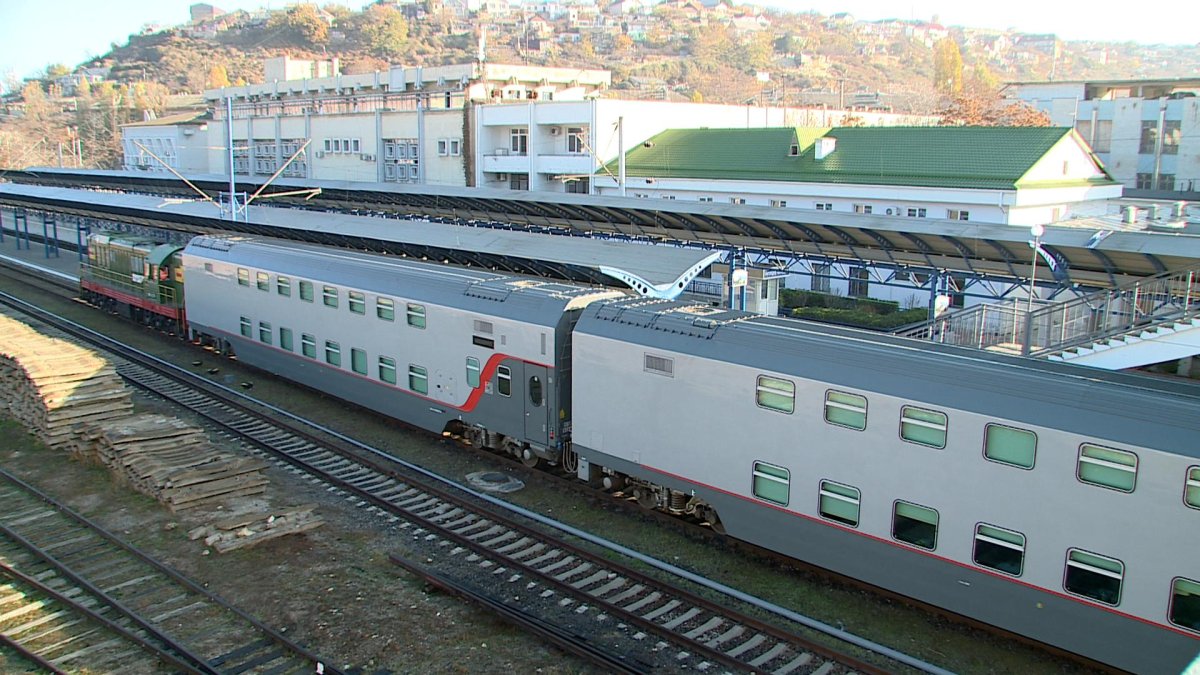 Двухэтажный поезд Таврида