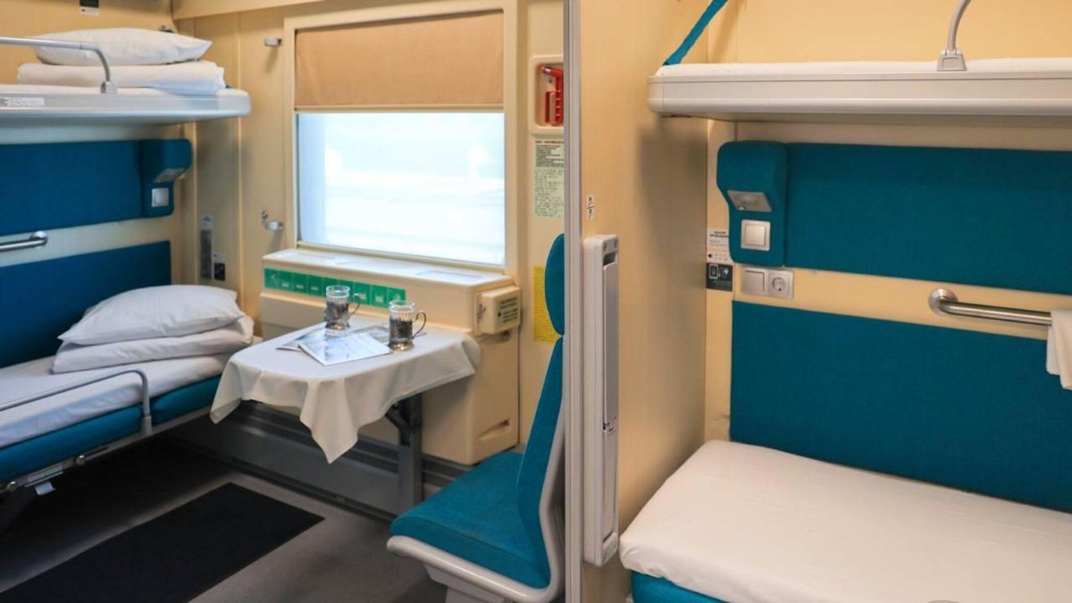 Поезд Таврида купе 2к