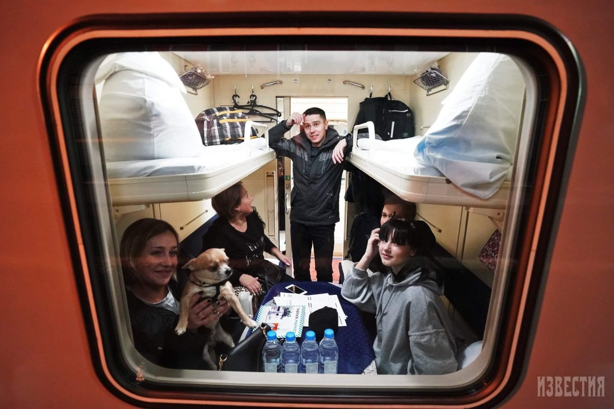 Двухэтажный поезд Таврида