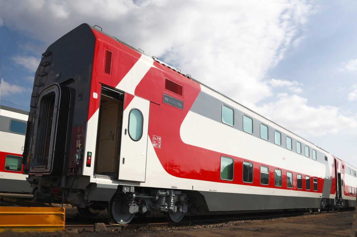 2 Этажный вагон РЖД