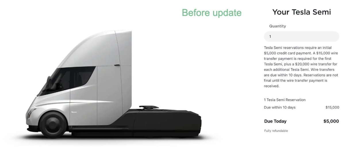 Тягач Tesla Semi