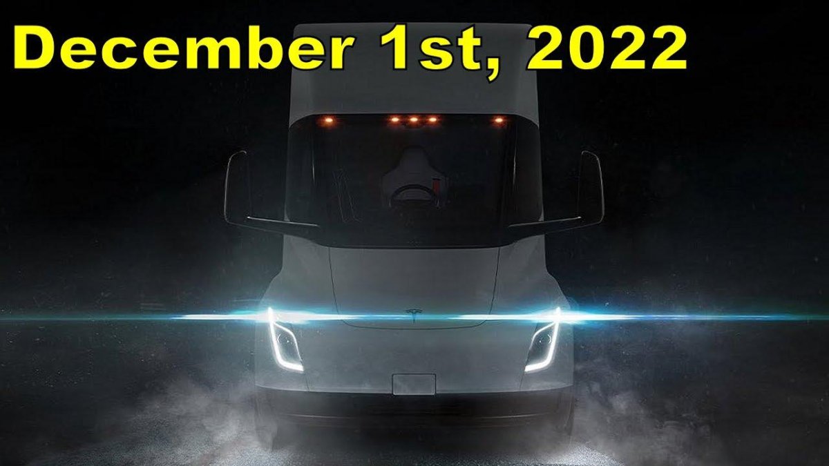 Тягач Tesla Semi