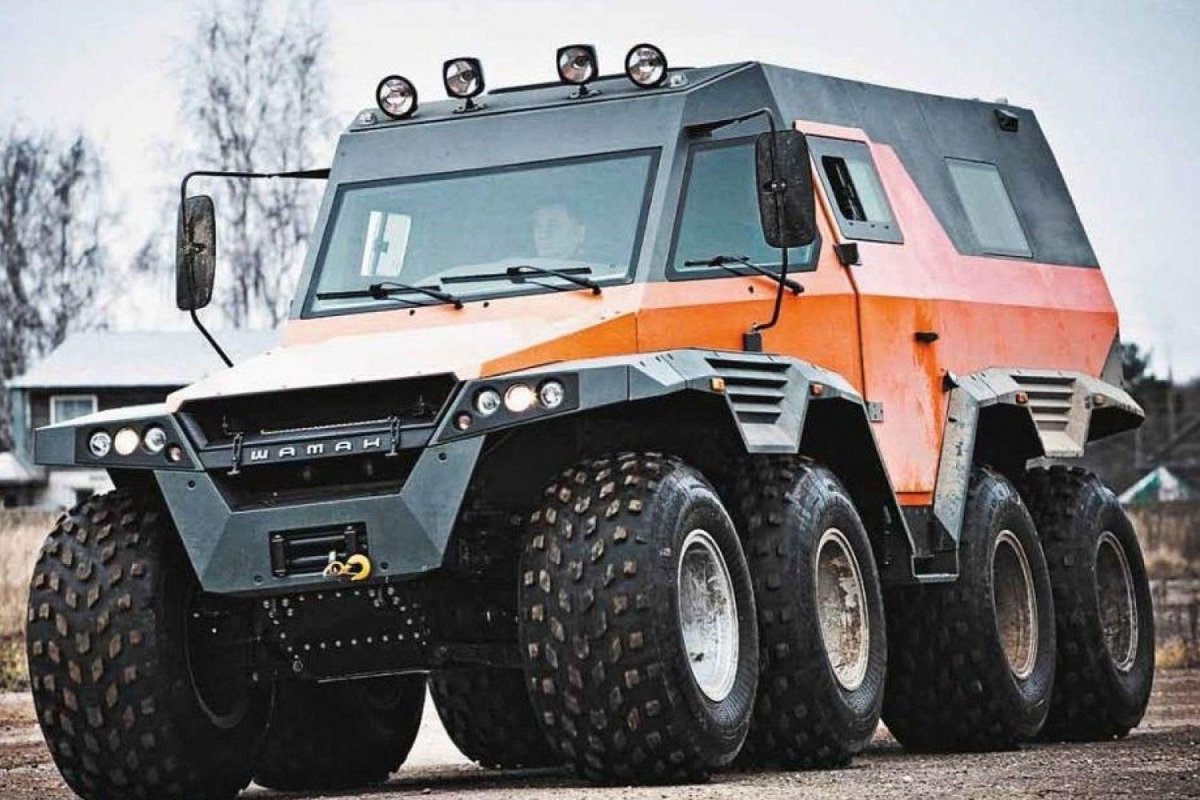 Болотоход шаман 8х8