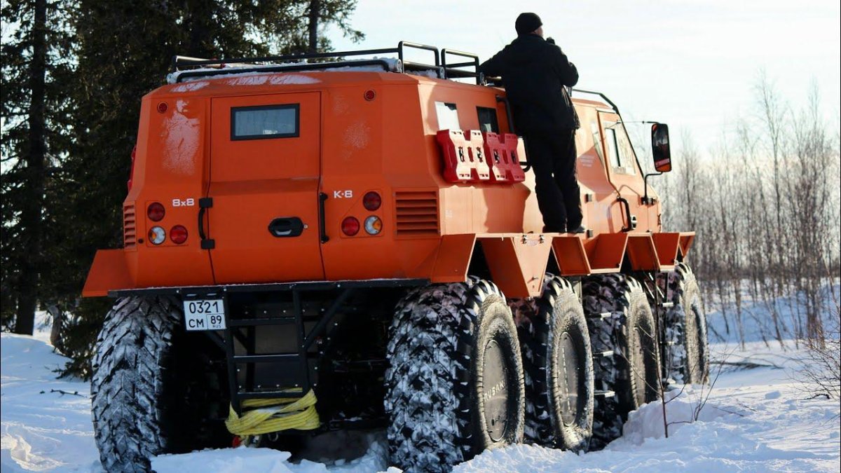 Вездеход Бурлак 8х8