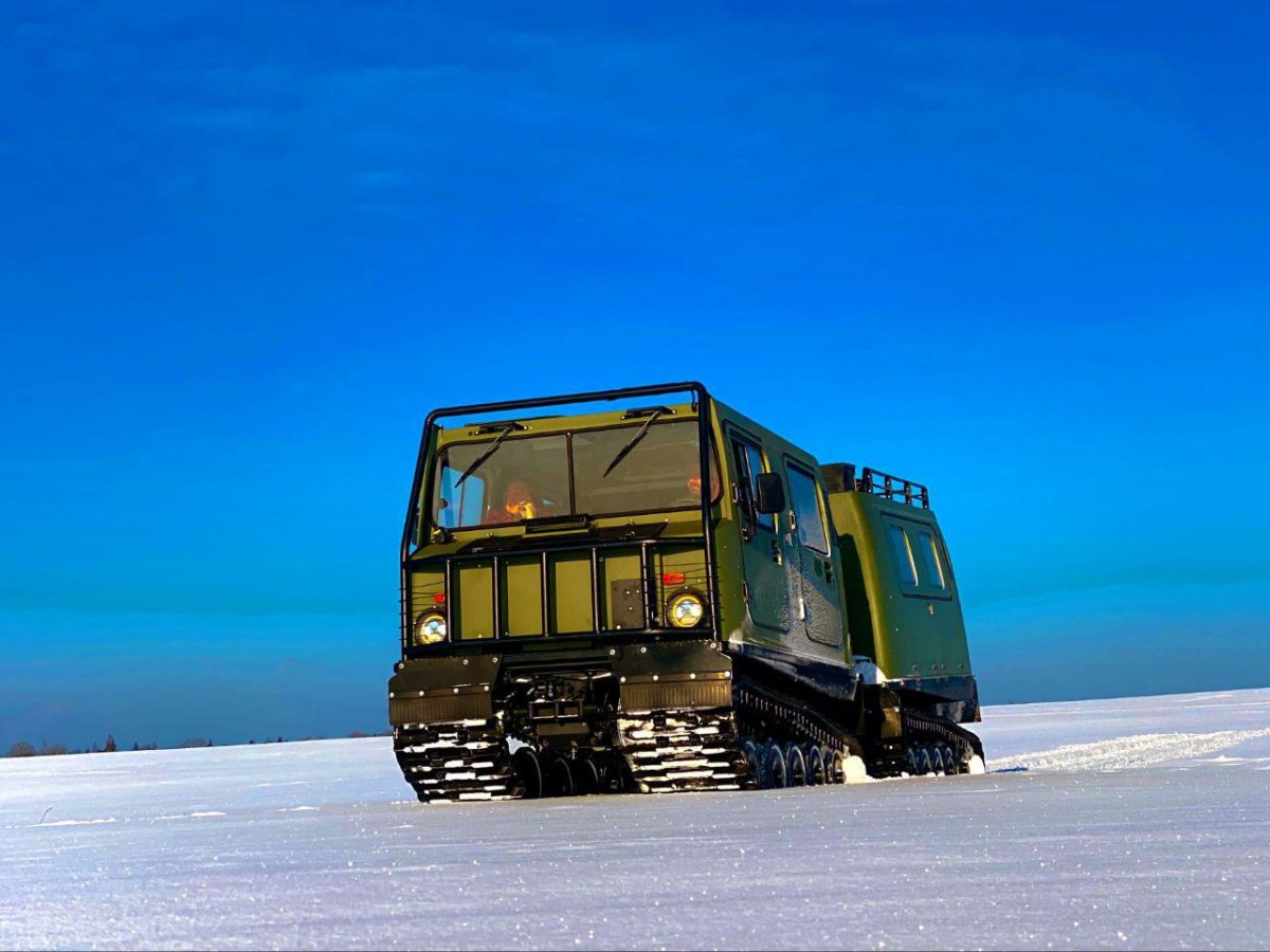 Вездеход двухзвенный шведский