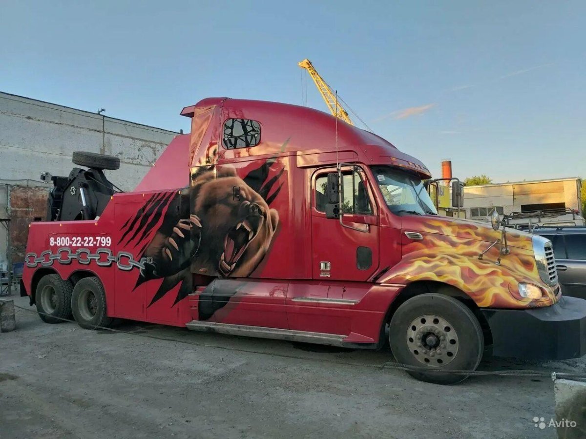 Грузовой эвакуатор Вольво 8*8