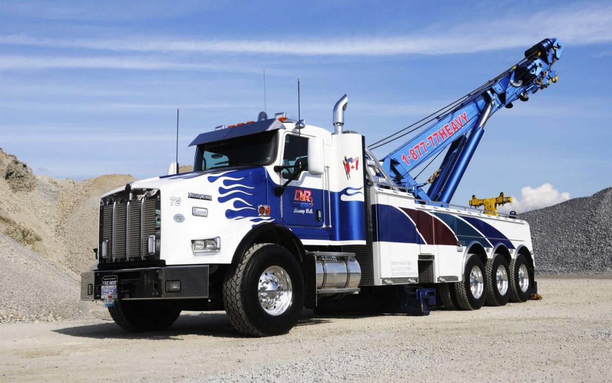 Kenworth t800 самосвал