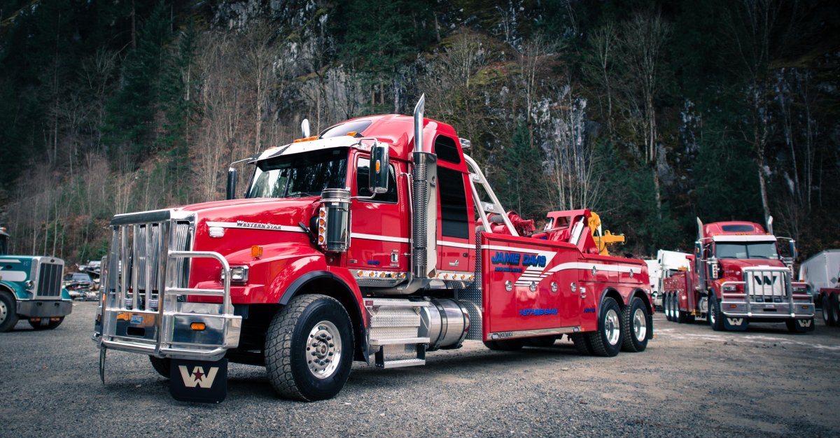 Американские эвакуаторы грузовиков