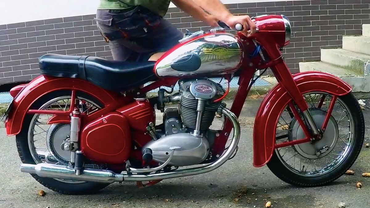 Jawa 500 Typ 824 - оппозитная Ява