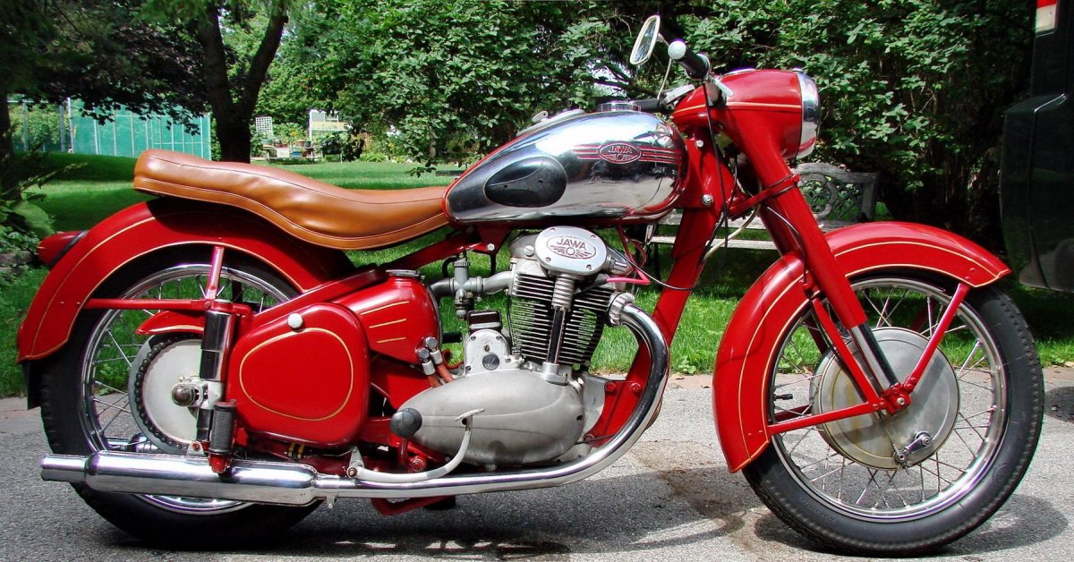 Jawa 500 OHC двигатель