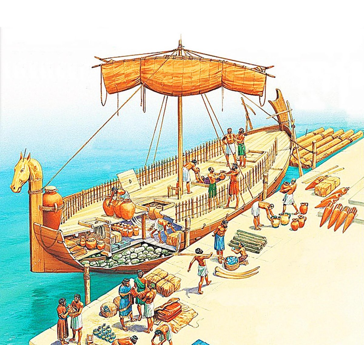 Древняя Финикия иллюстрации