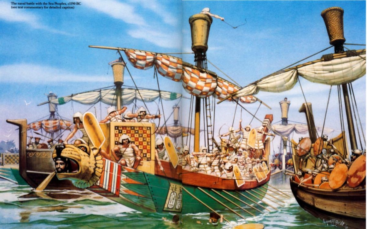 Морское пиратство древняя Финикия