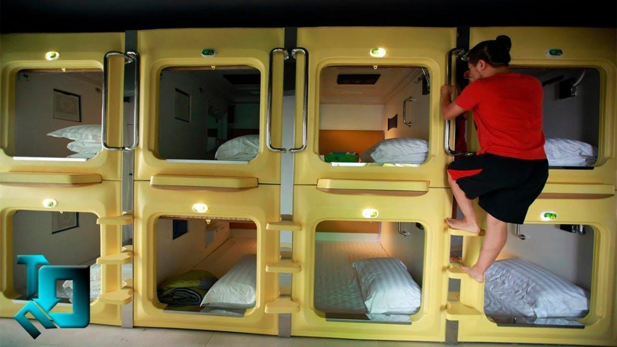 Капсульный отель (Capsule Hotel)inbox