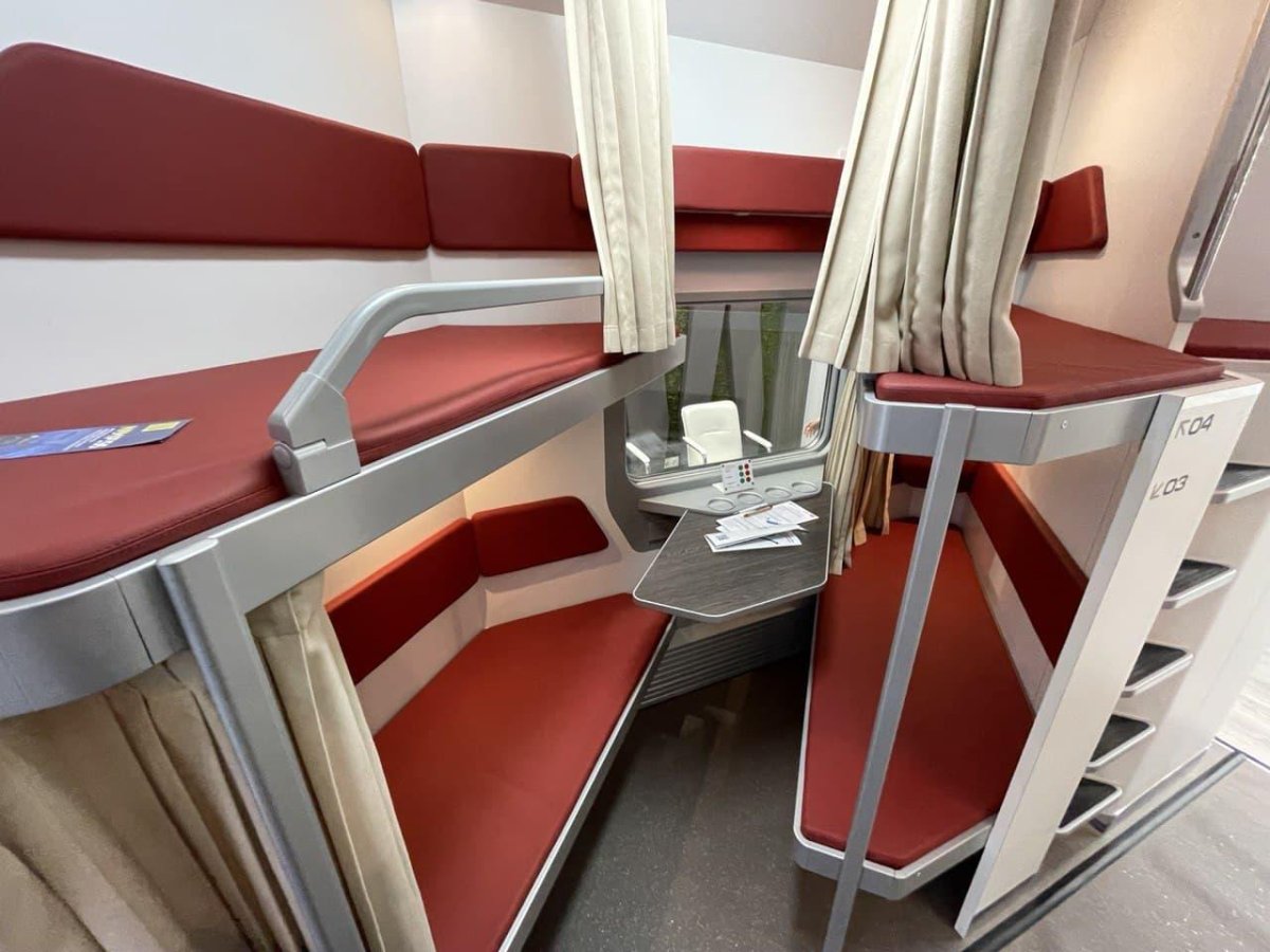 Купе вагон РЖД 2023