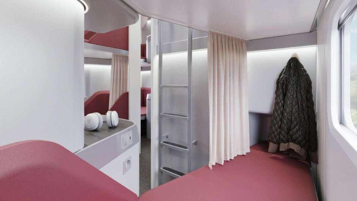 Новый плацкарт капсульный РЖД