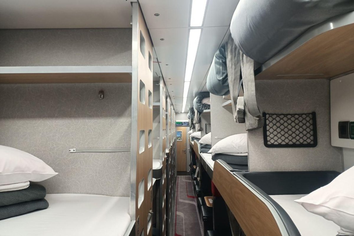 Вагон плацкарт РЖД 2022