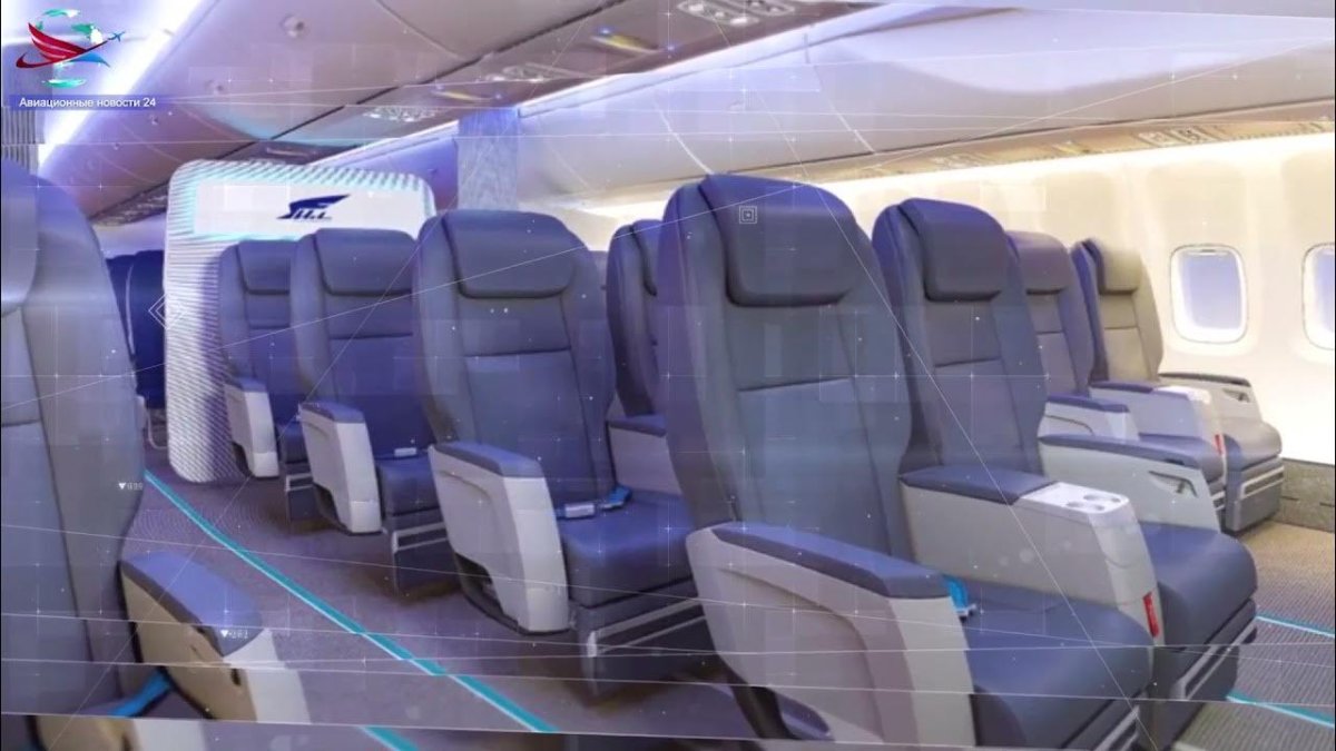 Ил 96 400 салон