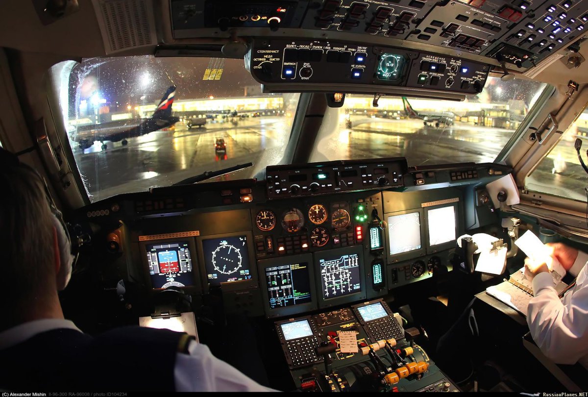 Кабина ил 96 300