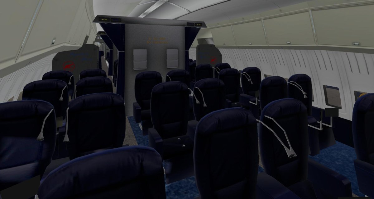 Ил 96 400 салон