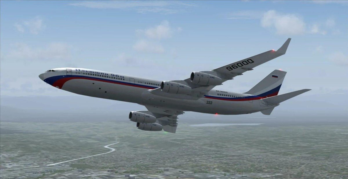 Ил-96 пассажирский самолёт