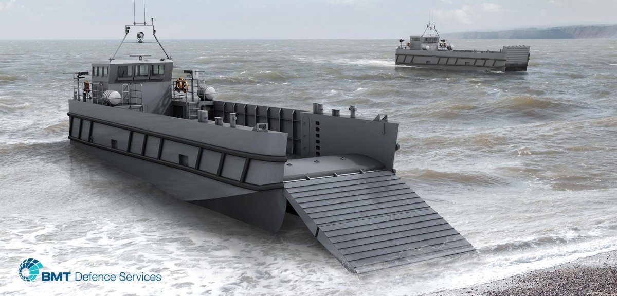 Понтон - пр 100, стотонная баржа-Аппарель