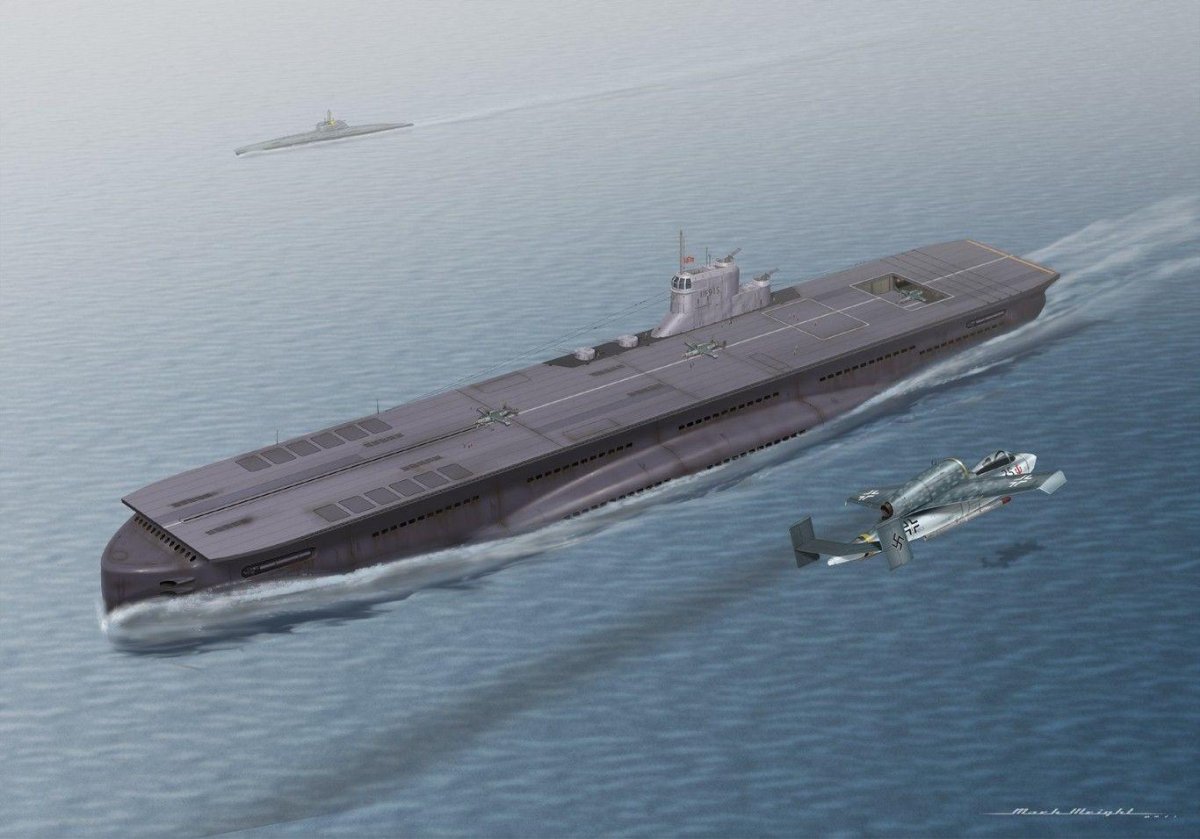 Подводная лодка авианосец 941 бис