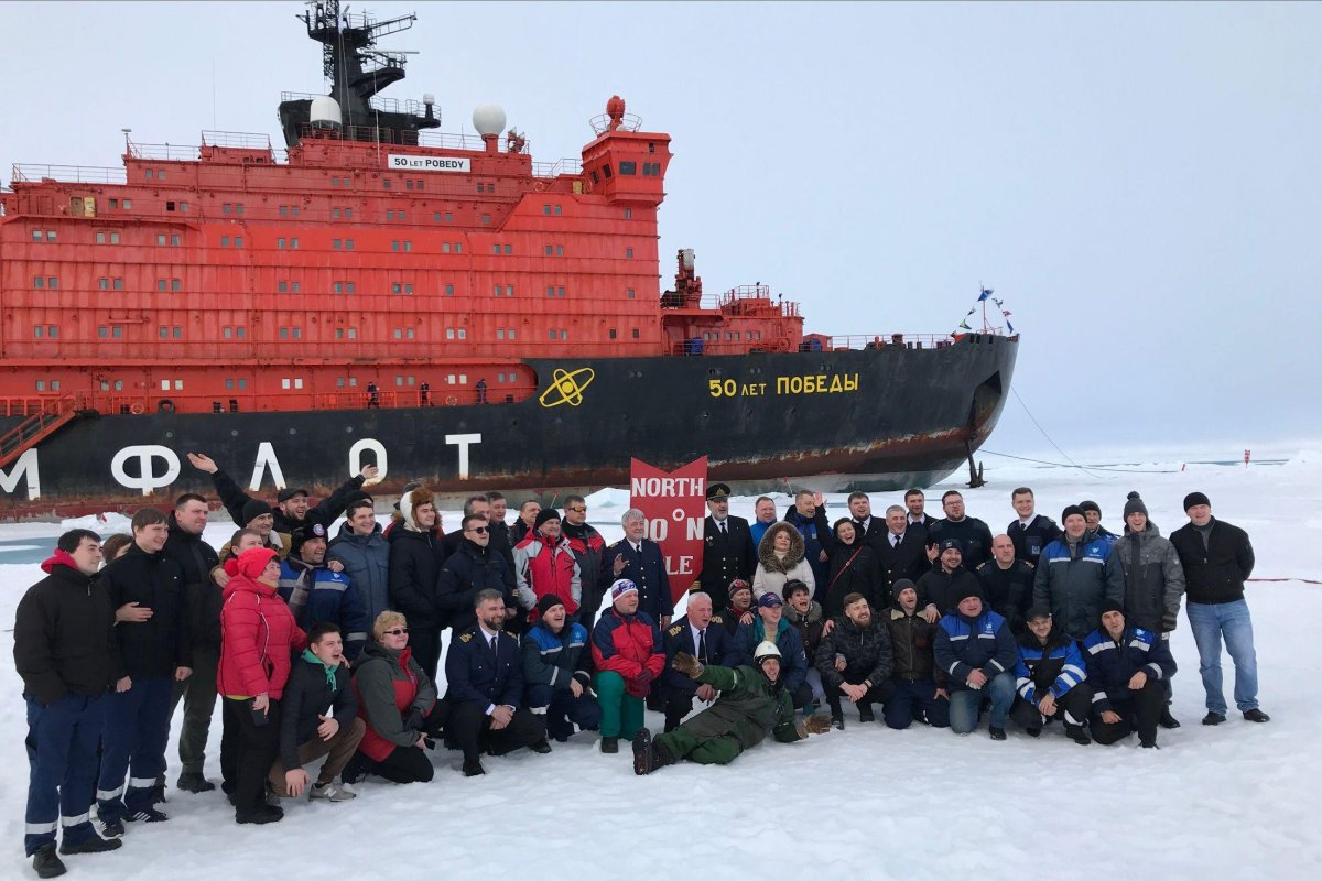 Ледокол Ямал и 50 лет Победы