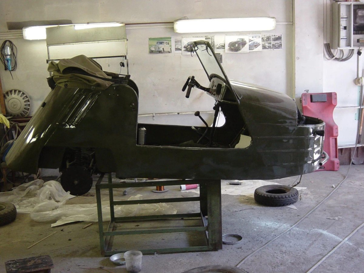 Мотоколяска СМЗ-1л "Циклоп"