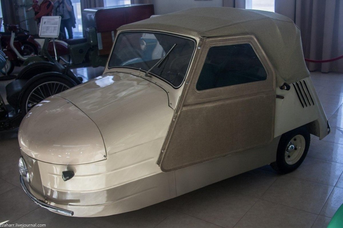 Мотоколяска СМЗ-1л "Циклоп"