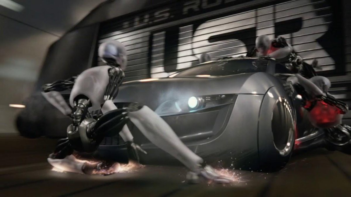 Я робот мотоцикл в фильме