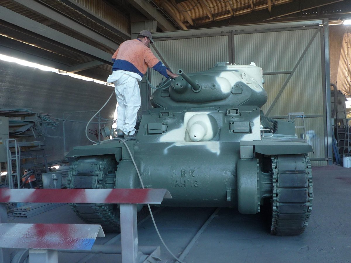 Австралийские танки в Кубинке