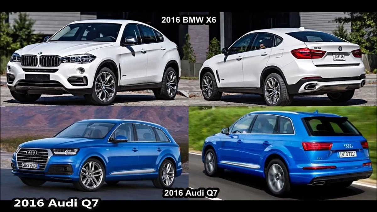 BMW x6 Audi q8