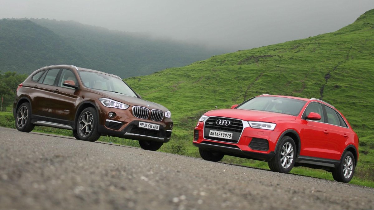 BMW x4m vs Audi q3
