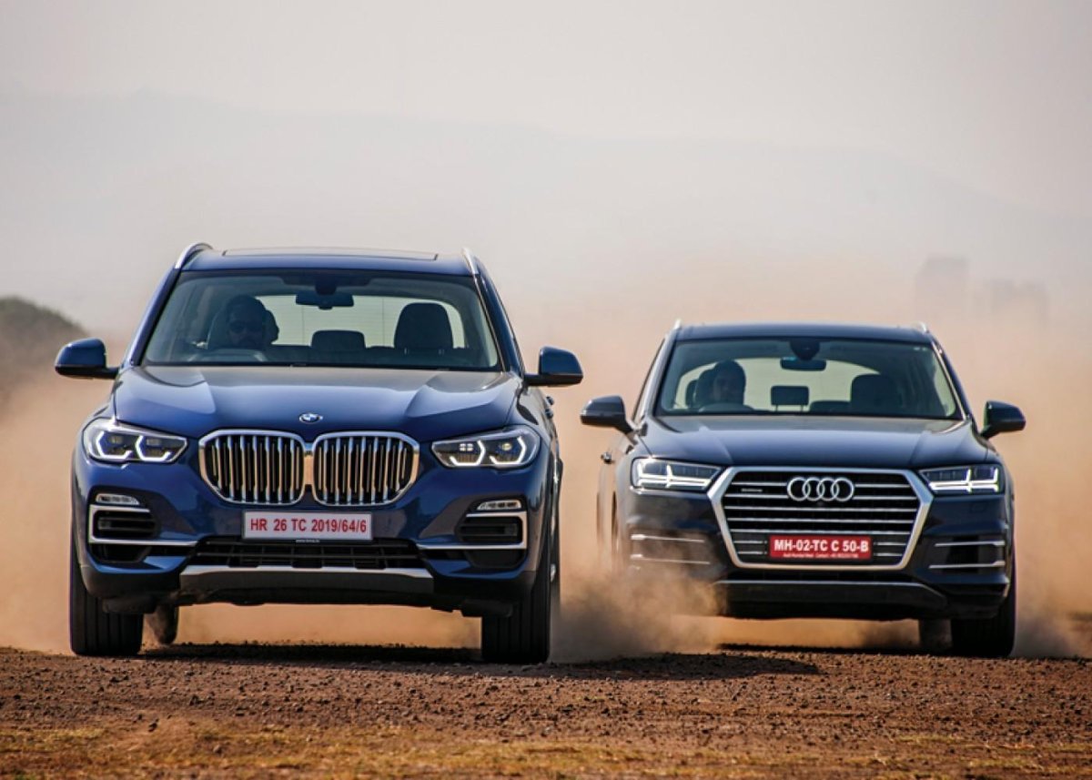 BMW x7 vs Audi q7