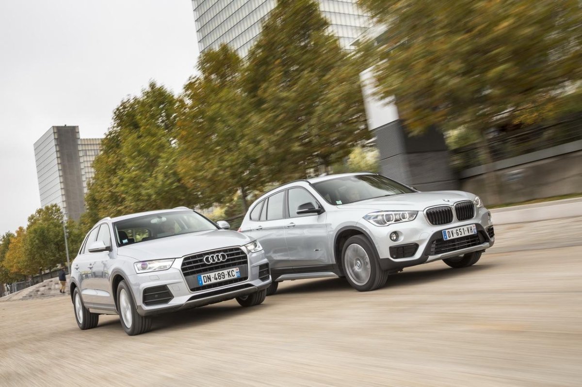 BMW x3 Audi q3