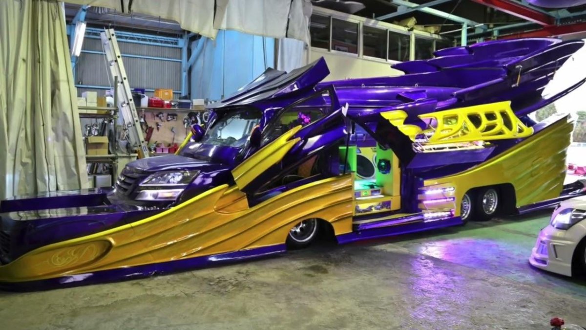 Тюнингованные японские автомобили