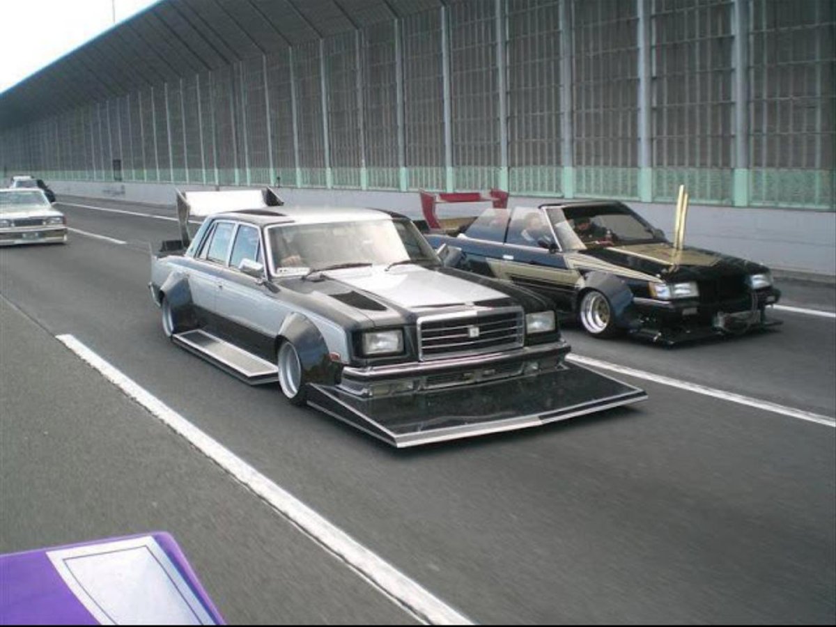 Босодзоку выхлоп Toyota