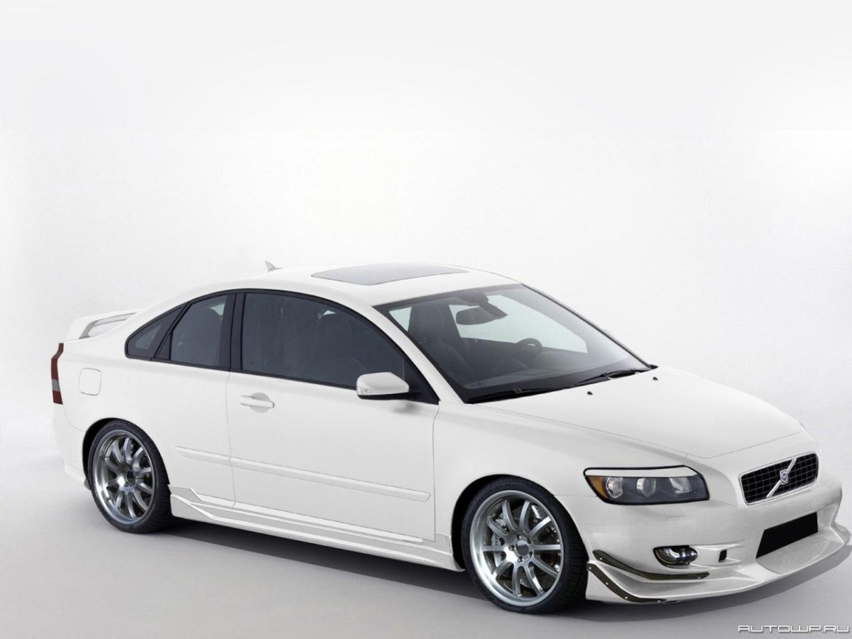 Volvo s40 белая