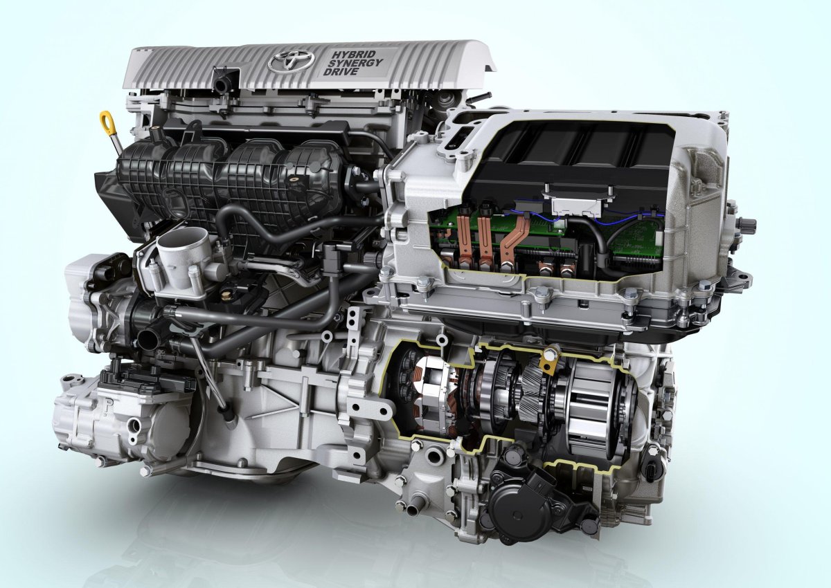 Гибридный двигатель Тойота Приус