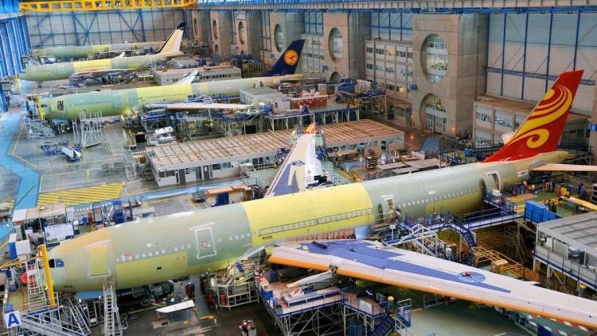 Завод Аэробус в Тулузе