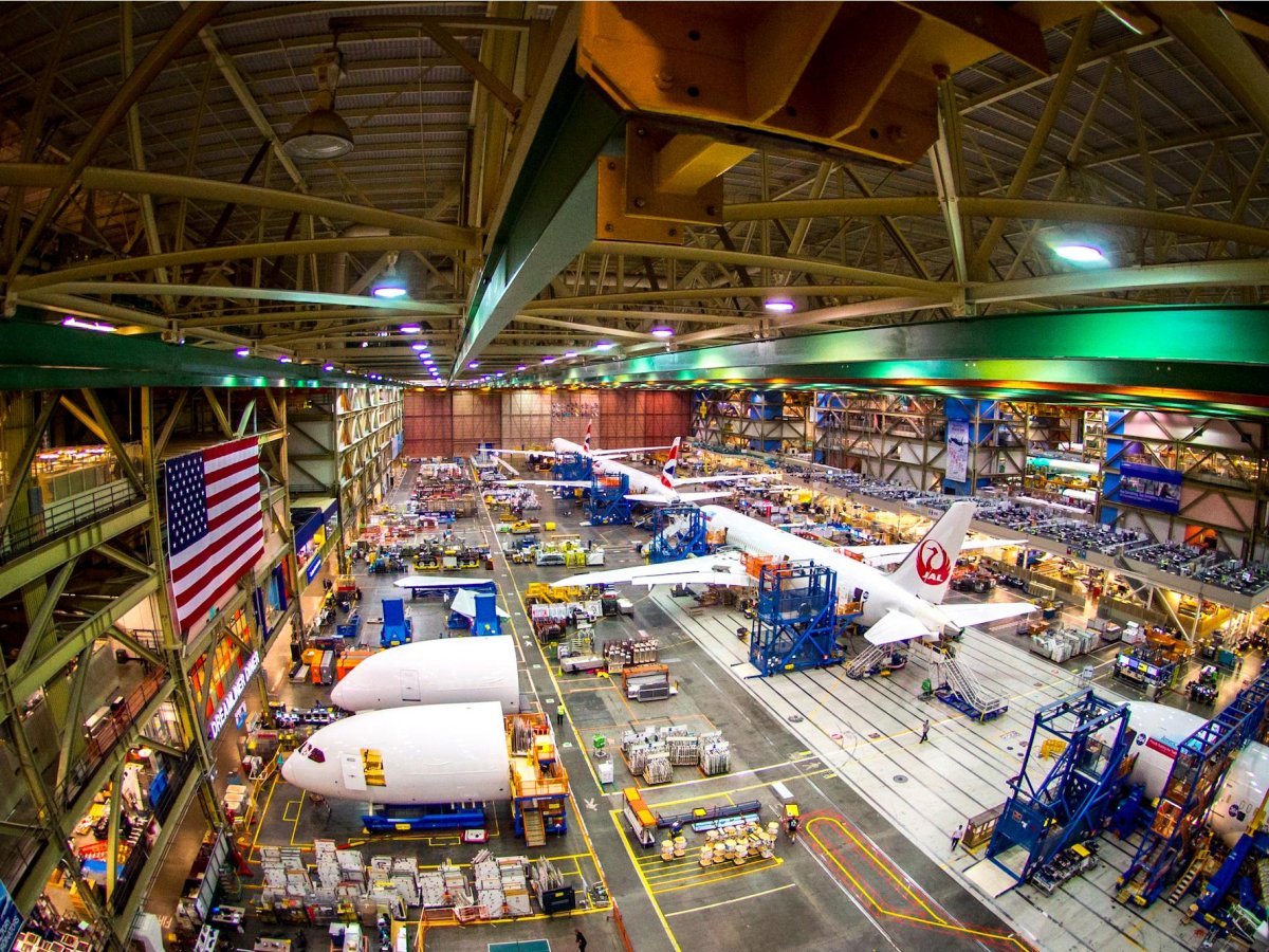 Завод Boeing Everett Factory