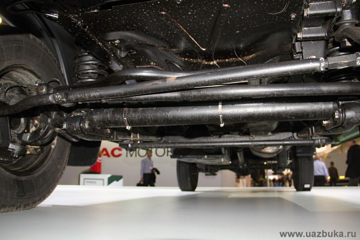 Передняя подвеска УАЗ профи 4х4