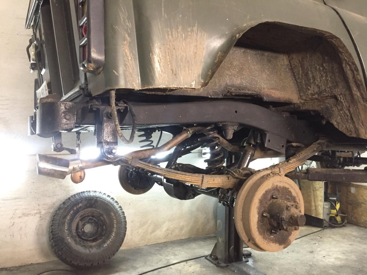 Кузов УАЗ 469 вид снизу