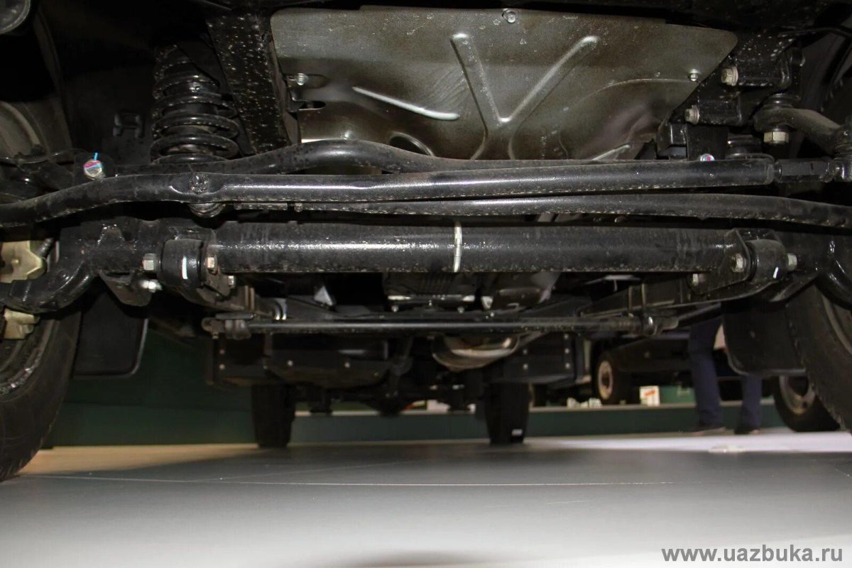 УАЗ профи 2021 снизу